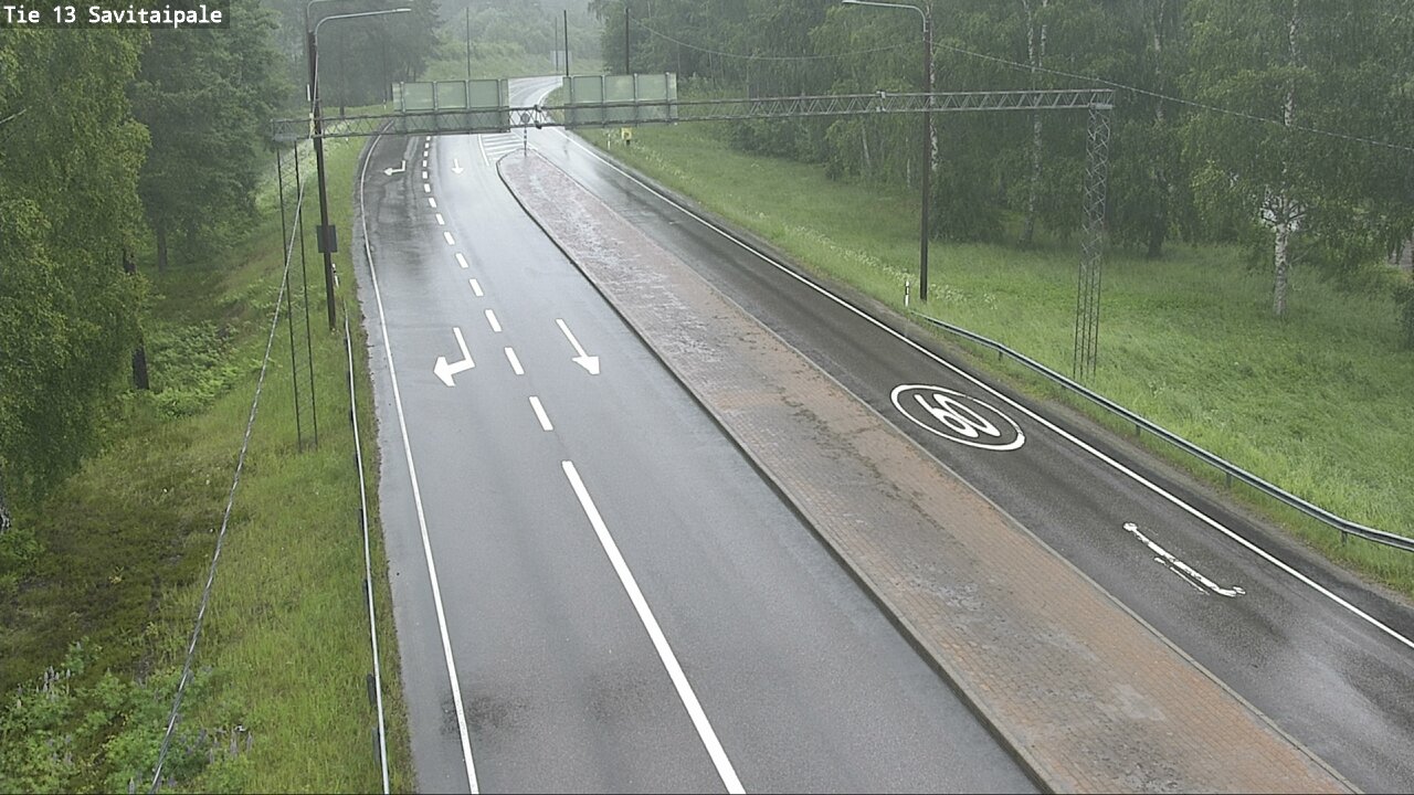 Weather Camera Image Väg 13 Savitaipale, Savitaipale, Etelä-Karjala