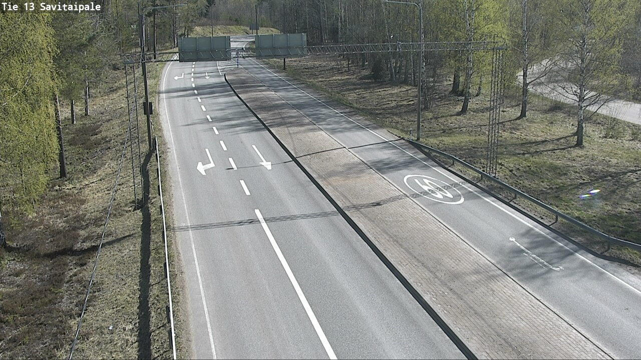 Weather Camera Image Väg 13 Savitaipale, Savitaipale, Etelä-Karjala