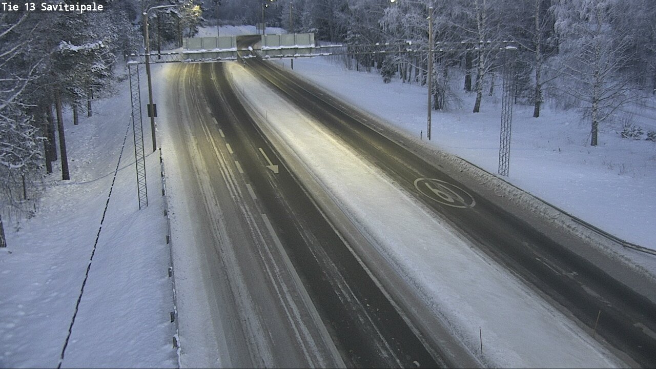 Weather Camera Image Väg 13 Savitaipale, Savitaipale, Etelä-Karjala