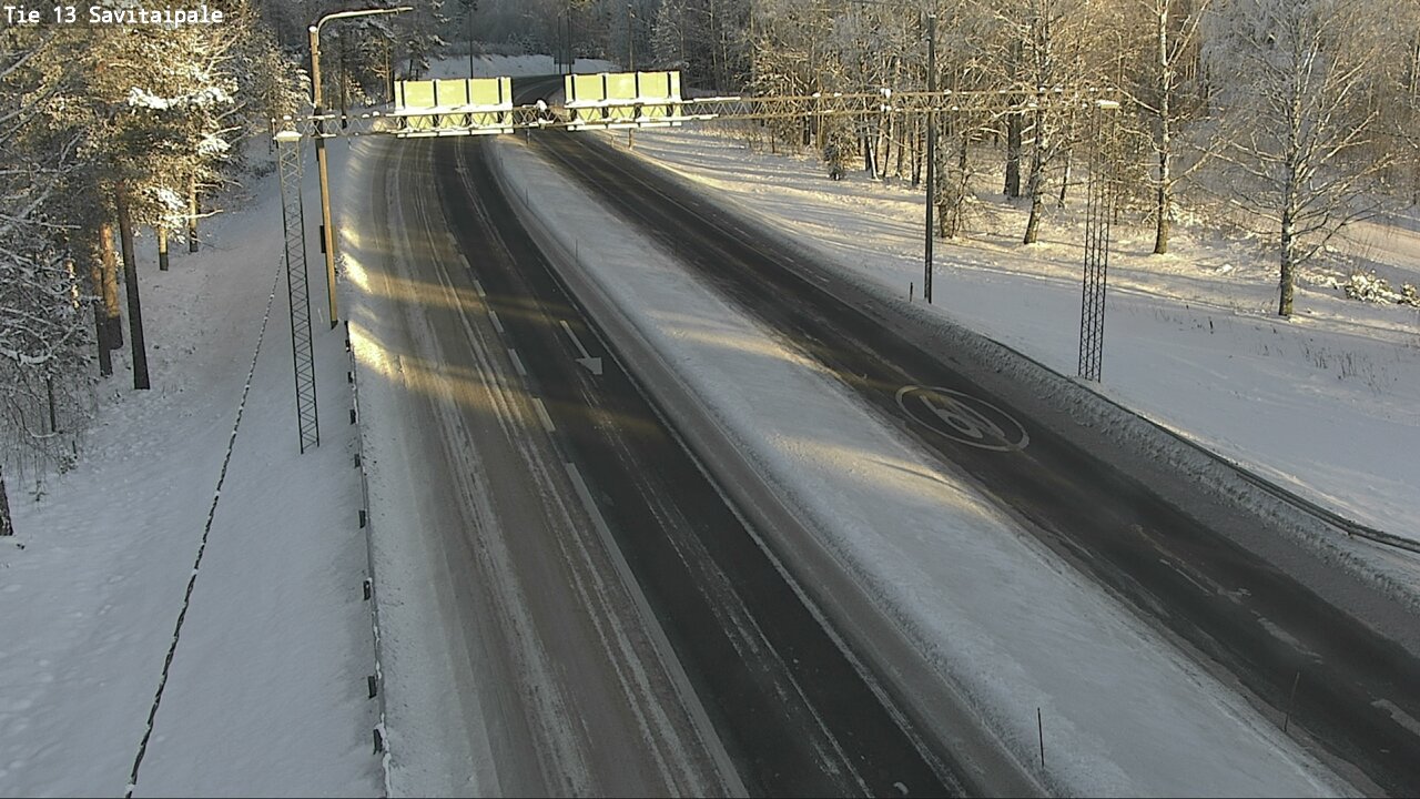 Weather Camera Image Väg 13 Savitaipale, Savitaipale, Etelä-Karjala