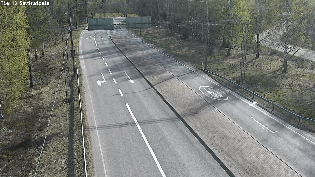 Weather Camera Image Väg 13 Savitaipale, Savitaipale, Etelä-Karjala