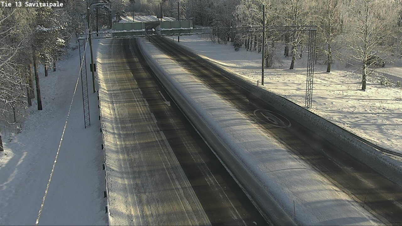 Weather Camera Image Väg 13 Savitaipale, Savitaipale, Etelä-Karjala