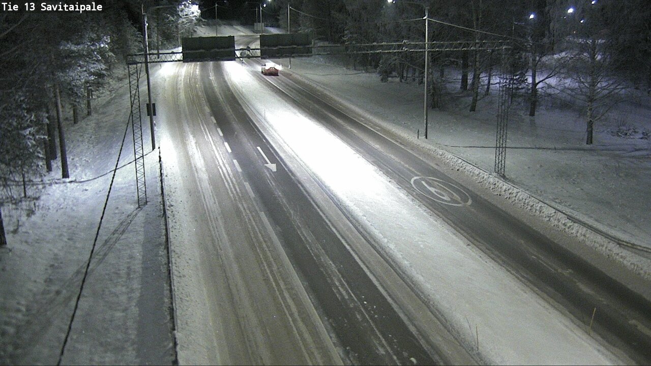 Weather Camera Image Väg 13 Savitaipale, Savitaipale, Etelä-Karjala