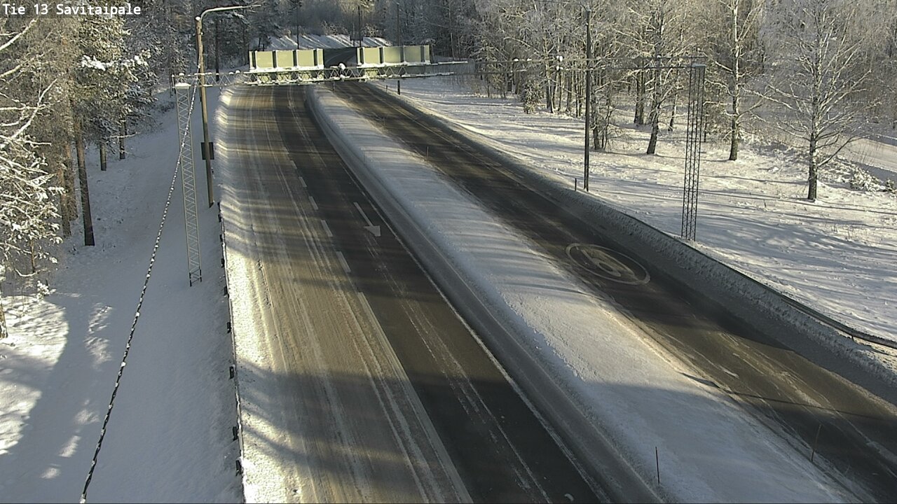 Weather Camera Image Väg 13 Savitaipale, Savitaipale, Etelä-Karjala
