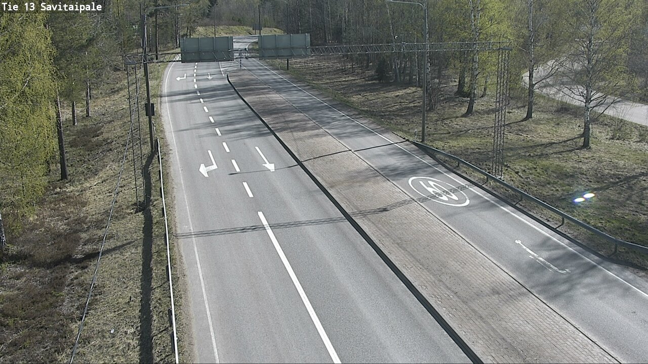 Weather Camera Image Väg 13 Savitaipale, Savitaipale, Etelä-Karjala