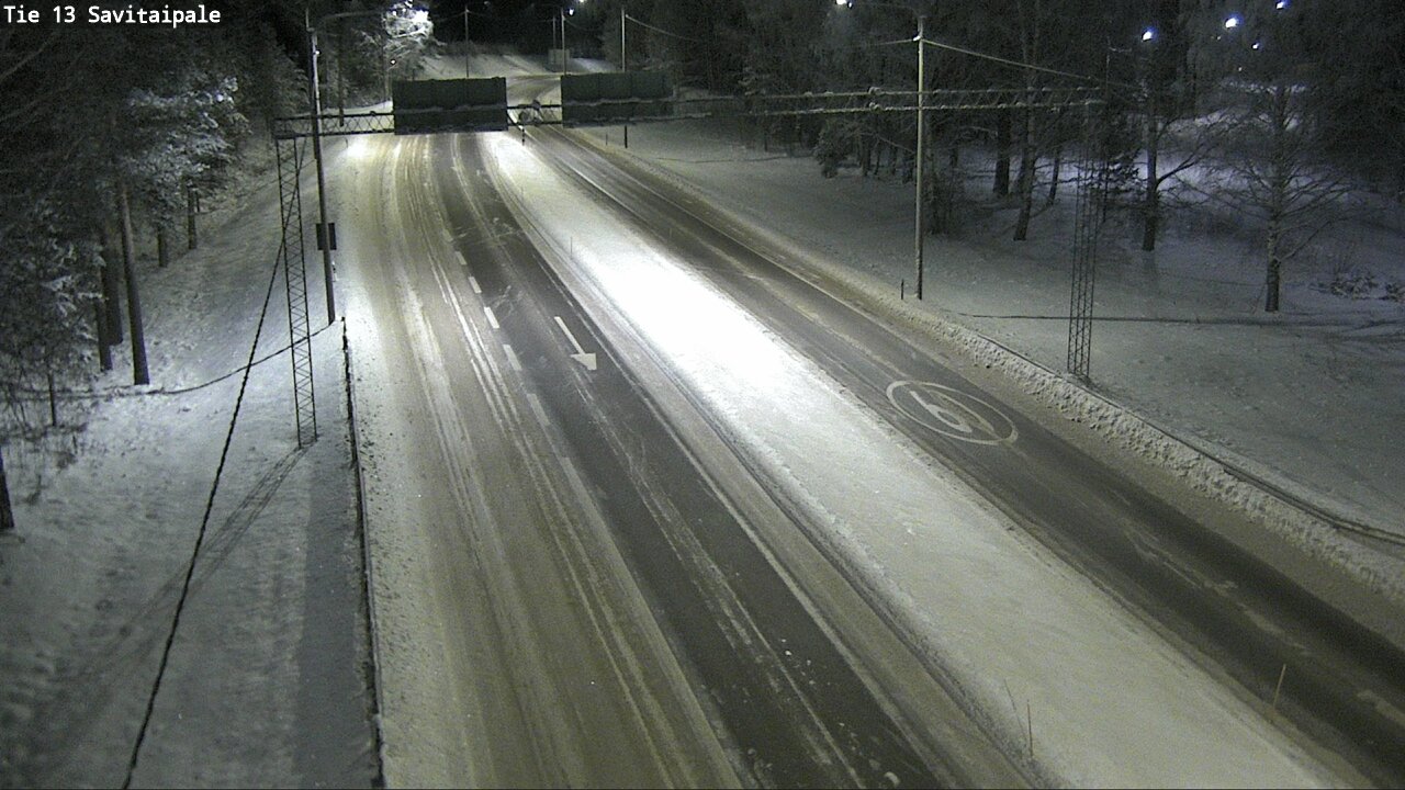 Weather Camera Image Väg 13 Savitaipale, Savitaipale, Etelä-Karjala