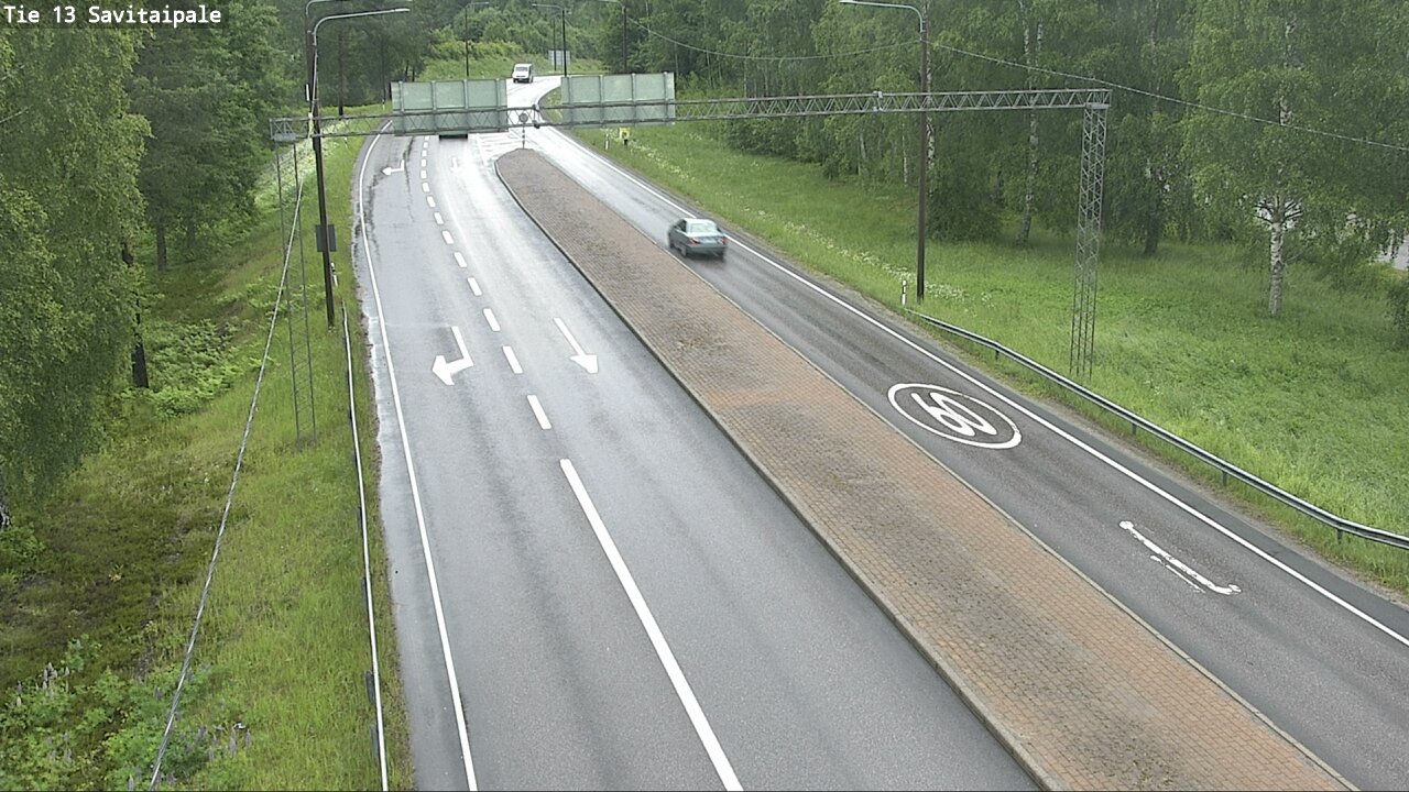 Weather Camera Image Väg 13 Savitaipale, Savitaipale, Etelä-Karjala