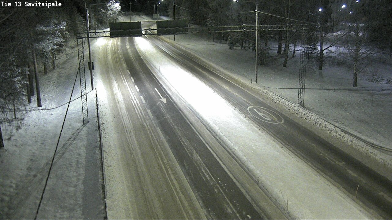 Weather Camera Image Väg 13 Savitaipale, Savitaipale, Etelä-Karjala