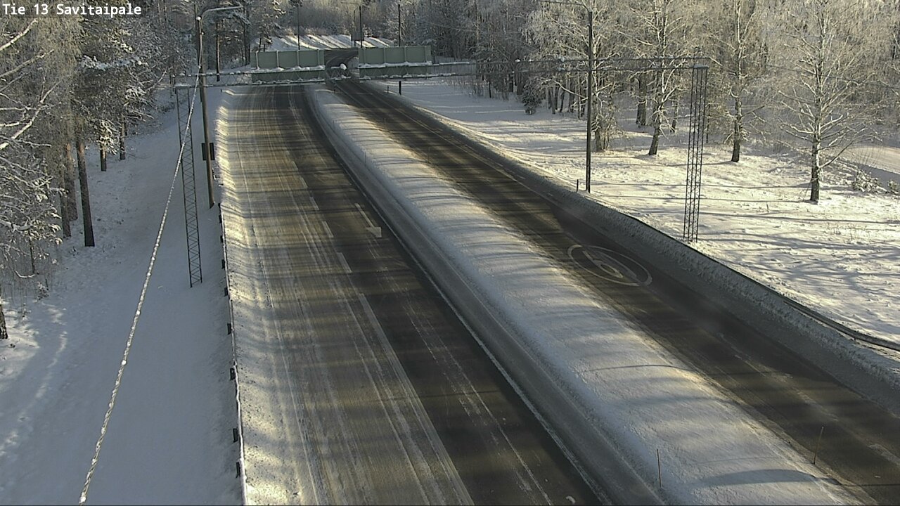 Weather Camera Image Väg 13 Savitaipale, Savitaipale, Etelä-Karjala