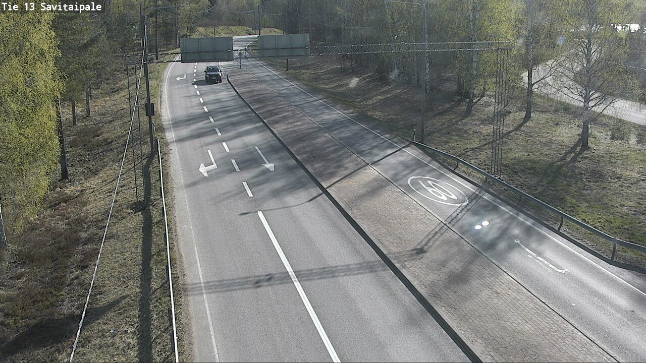 Weather Camera Image Väg 13 Savitaipale, Savitaipale, Etelä-Karjala