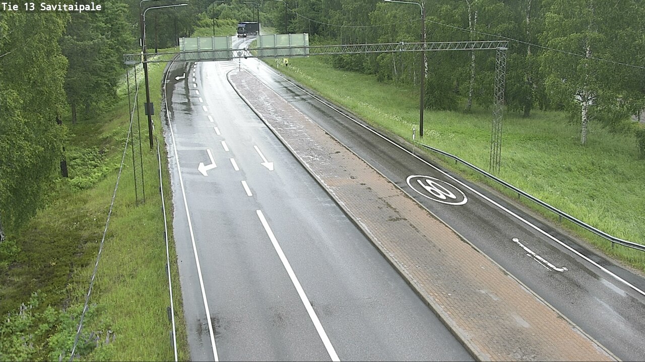 Weather Camera Image Väg 13 Savitaipale, Savitaipale, Etelä-Karjala