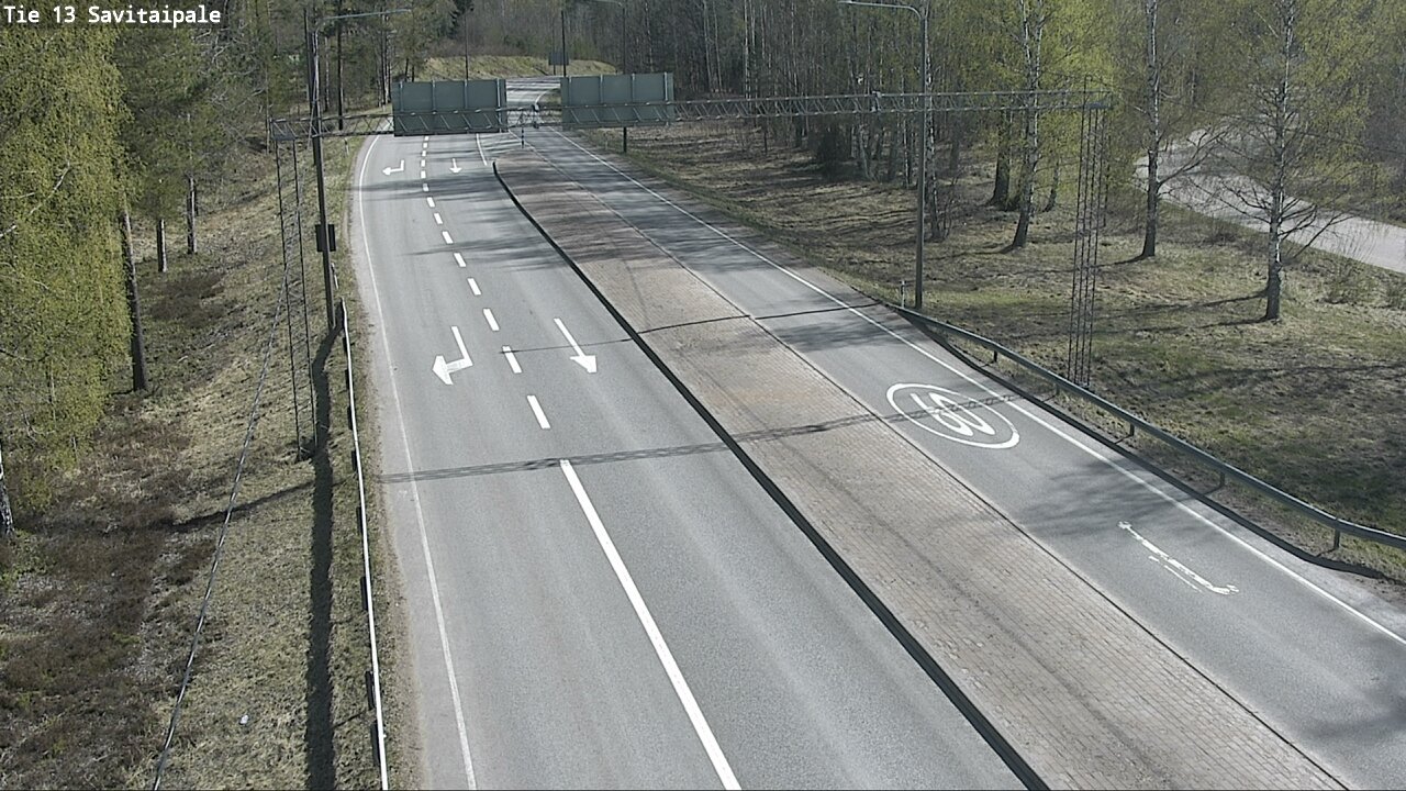 Weather Camera Image Väg 13 Savitaipale, Savitaipale, Etelä-Karjala