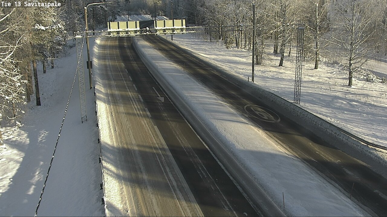 Weather Camera Image Väg 13 Savitaipale, Savitaipale, Etelä-Karjala