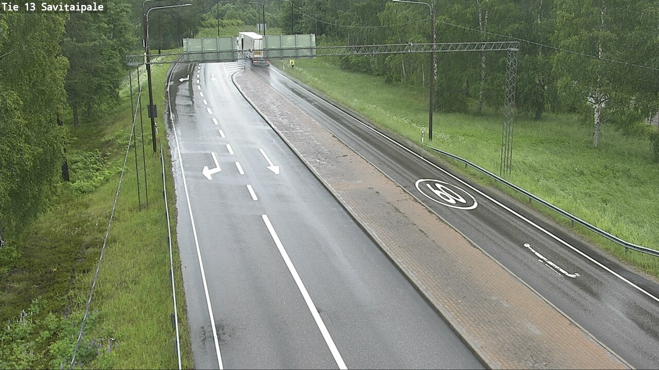 Weather Camera Image Väg 13 Savitaipale, Savitaipale, Etelä-Karjala
