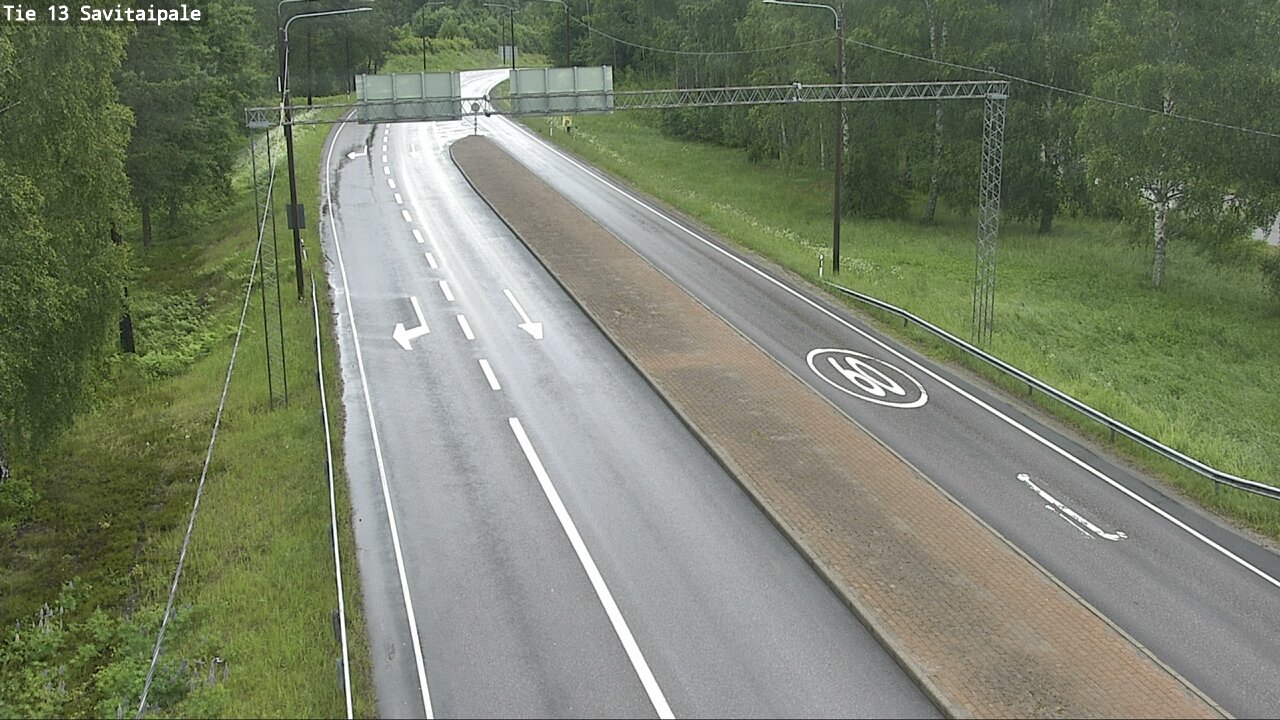 Weather Camera Image Väg 13 Savitaipale, Savitaipale, Etelä-Karjala