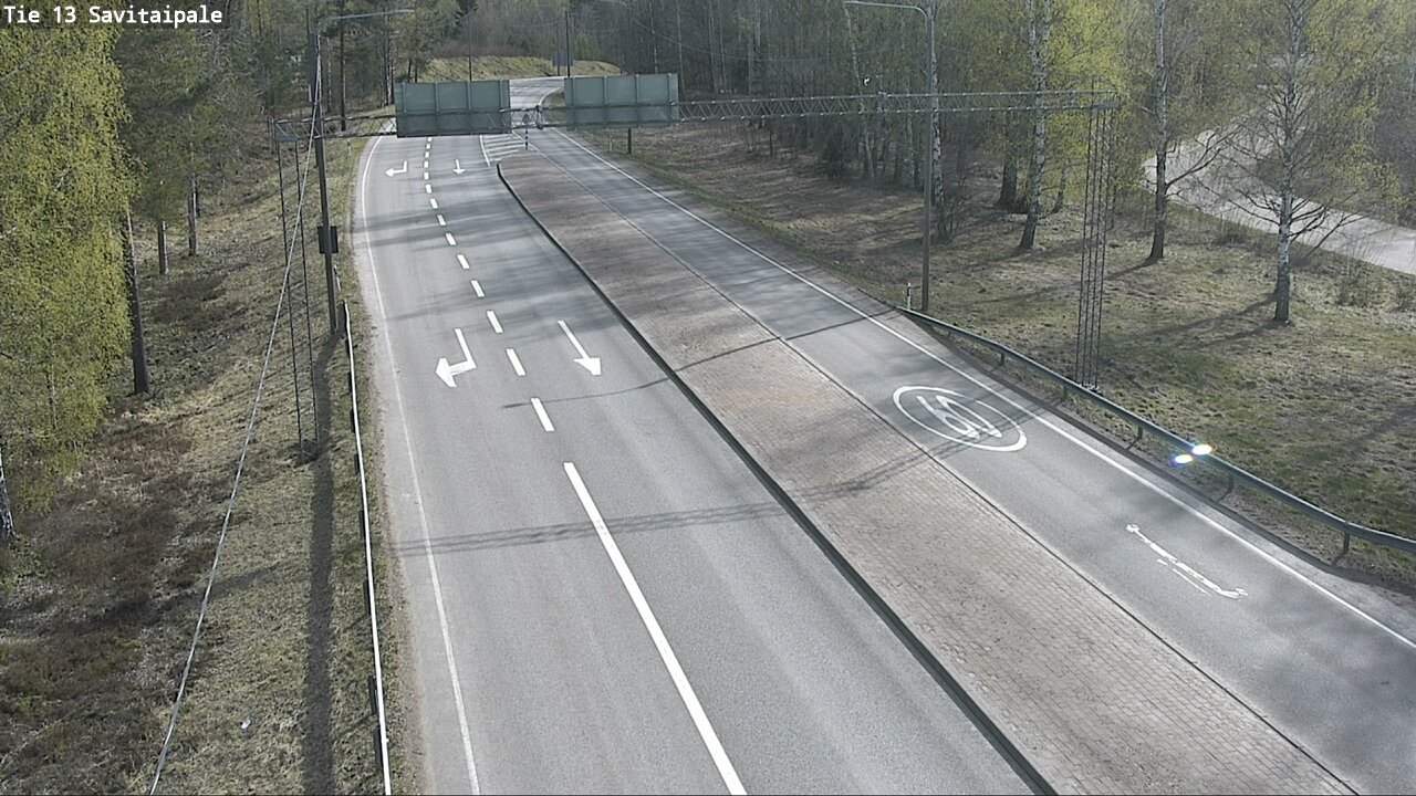 Weather Camera Image Väg 13 Savitaipale, Savitaipale, Etelä-Karjala