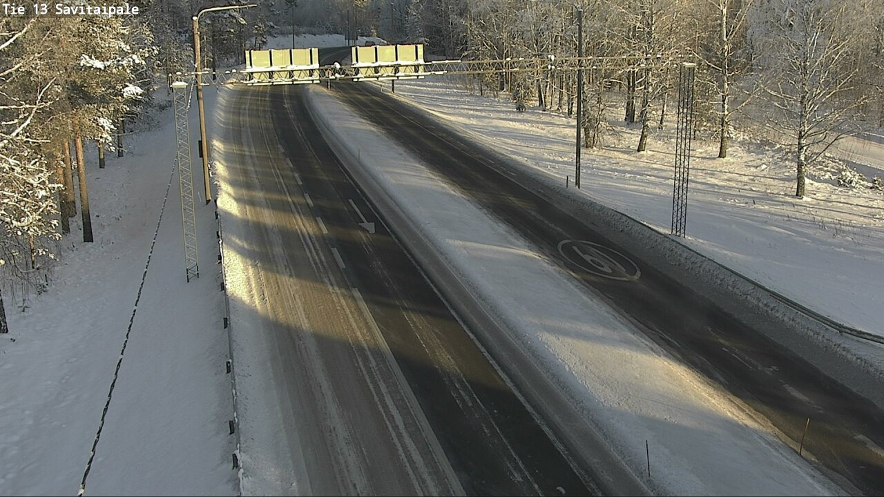 Weather Camera Image Väg 13 Savitaipale, Savitaipale, Etelä-Karjala