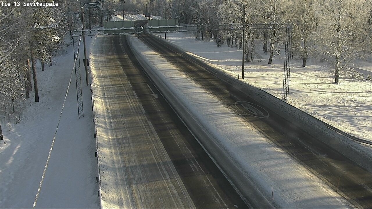 Weather Camera Image Väg 13 Savitaipale, Savitaipale, Etelä-Karjala