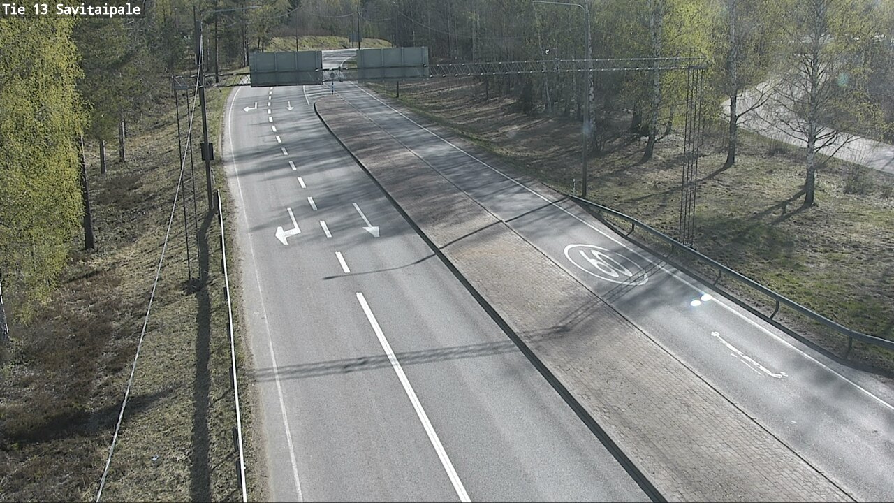 Weather Camera Image Väg 13 Savitaipale, Savitaipale, Etelä-Karjala