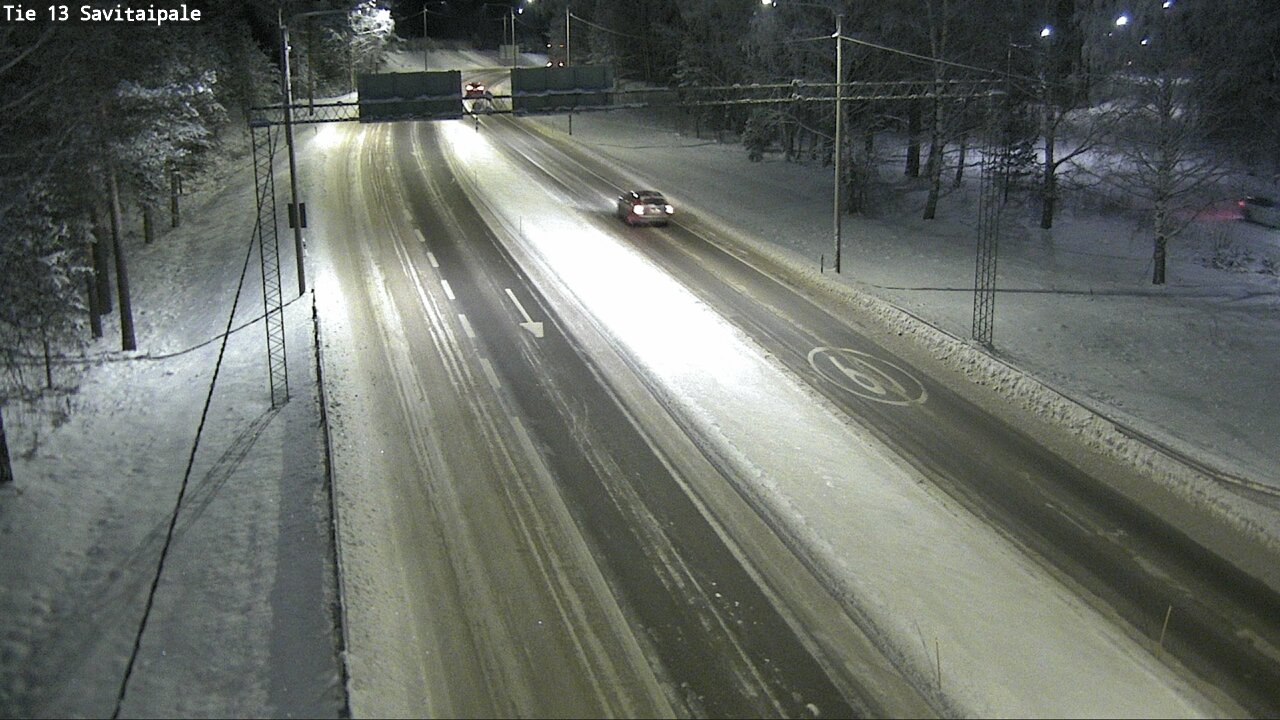 Weather Camera Image Väg 13 Savitaipale, Savitaipale, Etelä-Karjala