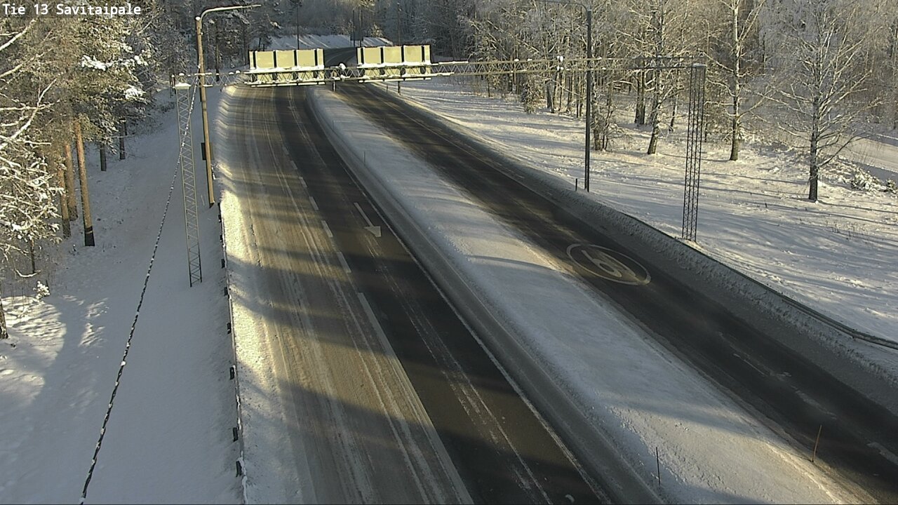 Weather Camera Image Väg 13 Savitaipale, Savitaipale, Etelä-Karjala