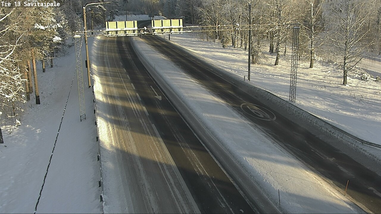 Weather Camera Image Väg 13 Savitaipale, Savitaipale, Etelä-Karjala