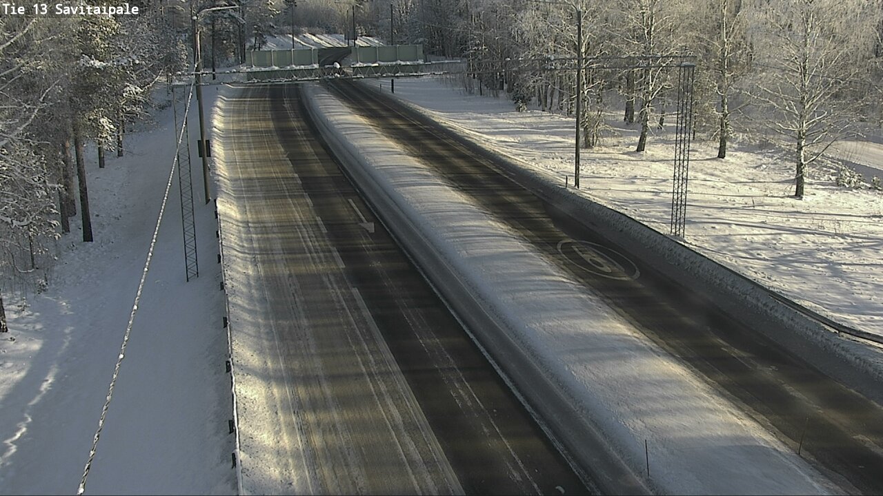 Weather Camera Image Väg 13 Savitaipale, Savitaipale, Etelä-Karjala
