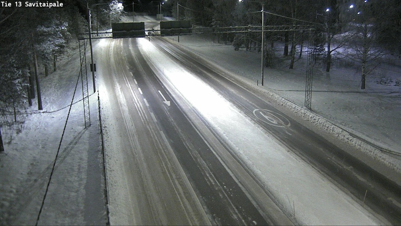 Weather Camera Image Väg 13 Savitaipale, Savitaipale, Etelä-Karjala