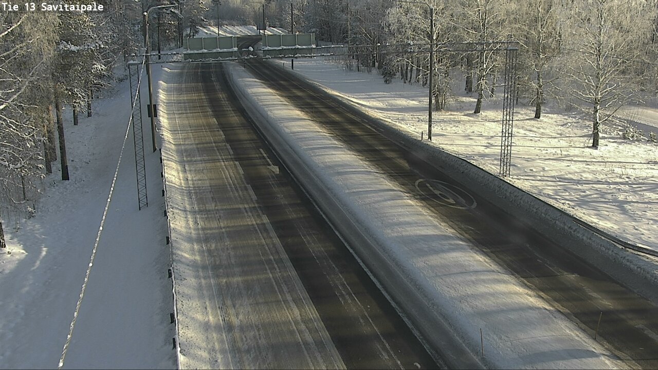 Weather Camera Image Väg 13 Savitaipale, Savitaipale, Etelä-Karjala