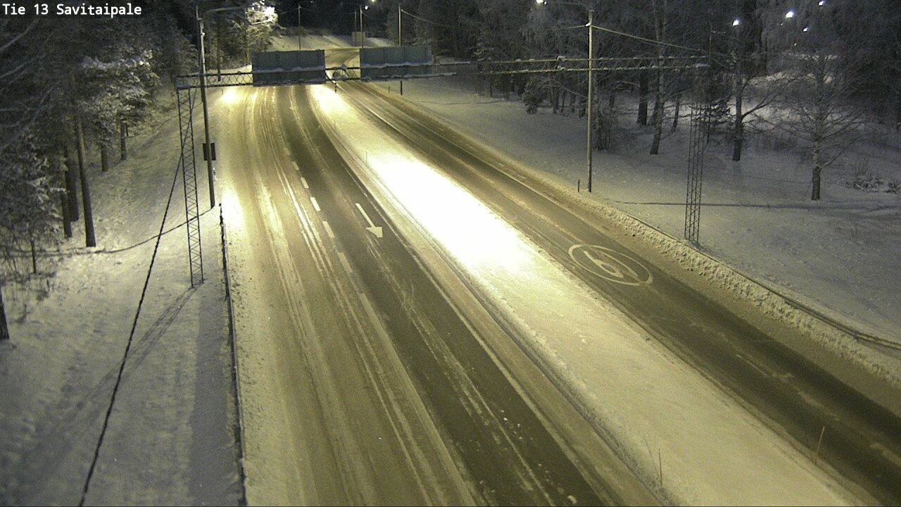 Weather Camera Image Väg 13 Savitaipale, Savitaipale, Etelä-Karjala