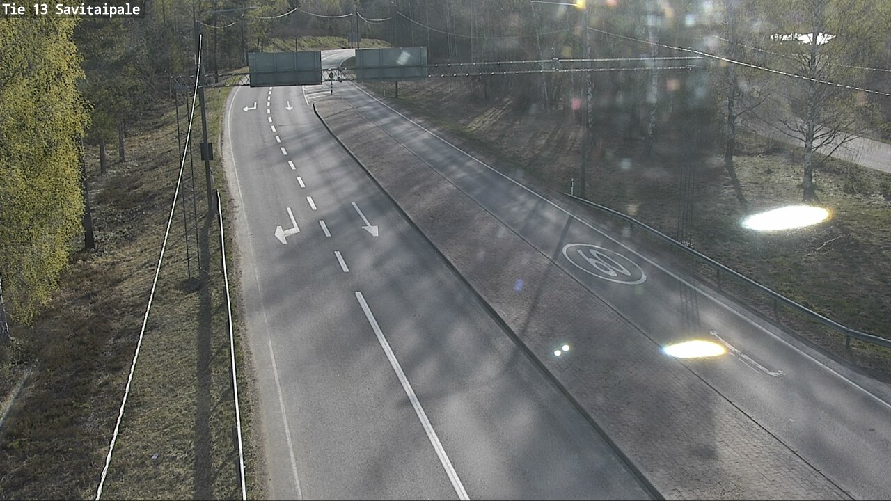 Weather Camera Image Väg 13 Savitaipale, Savitaipale, Etelä-Karjala