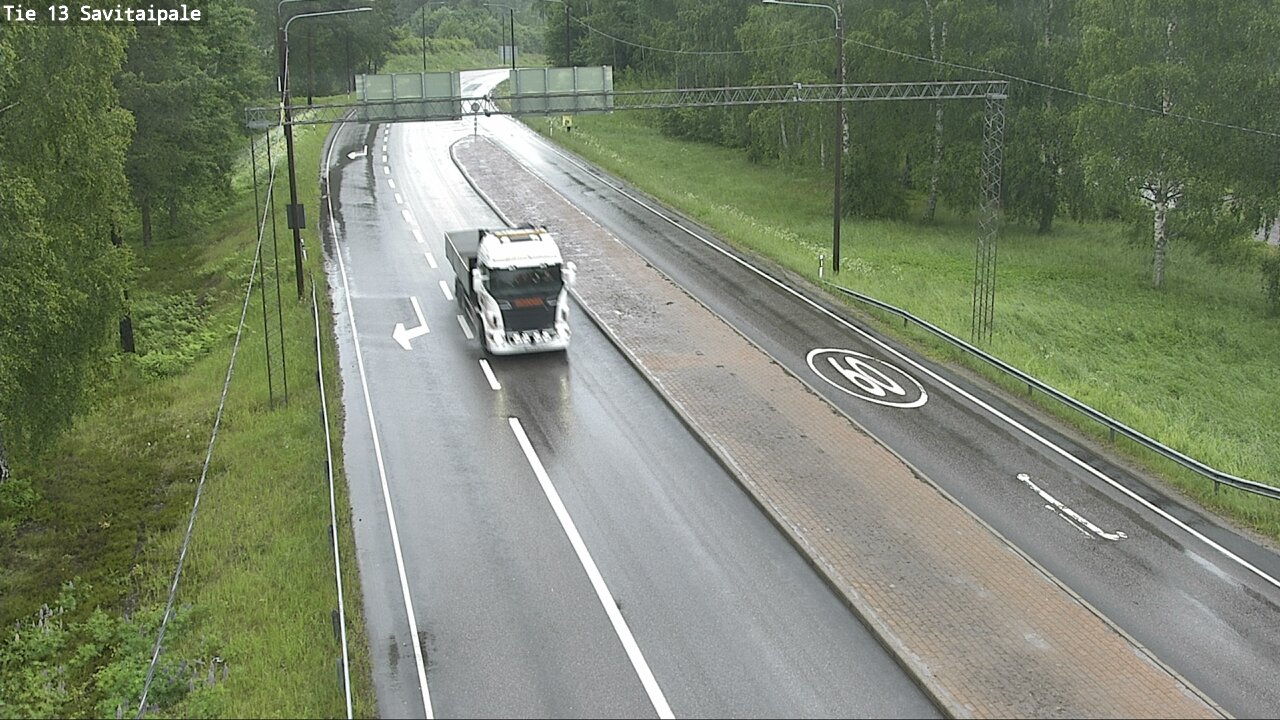 Weather Camera Image Väg 13 Savitaipale, Savitaipale, Etelä-Karjala
