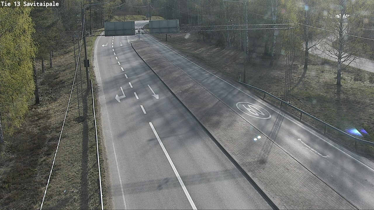 Weather Camera Image Väg 13 Savitaipale, Savitaipale, Etelä-Karjala