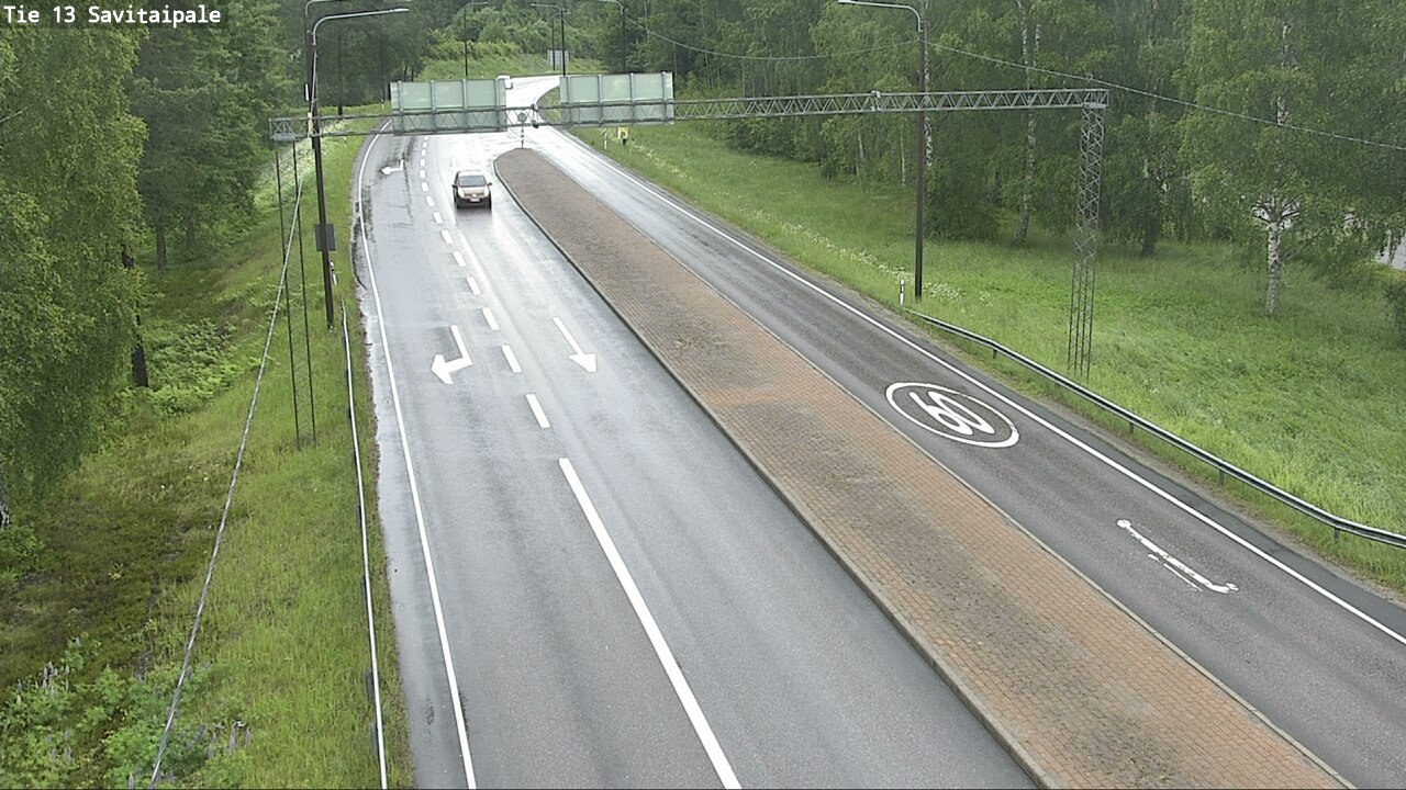 Weather Camera Image Väg 13 Savitaipale, Savitaipale, Etelä-Karjala