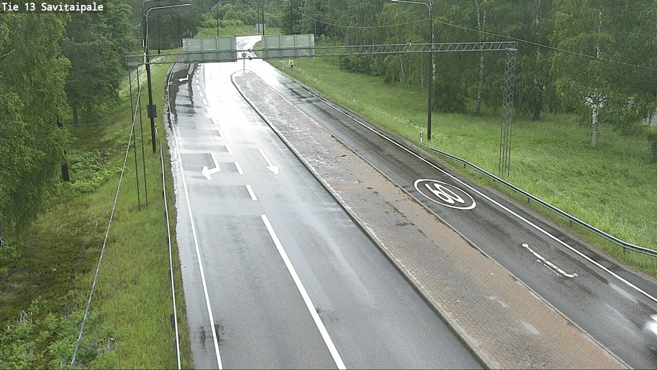 Weather Camera Image Väg 13 Savitaipale, Savitaipale, Etelä-Karjala