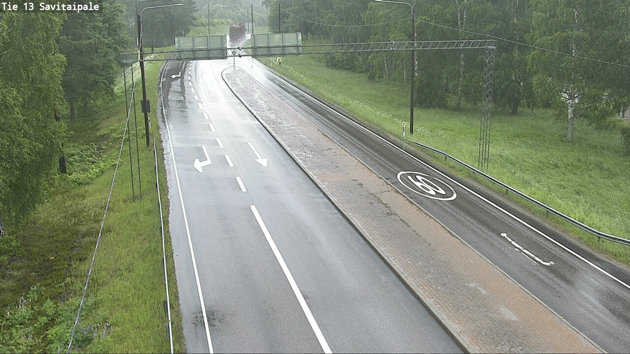 Weather Camera Image Väg 13 Savitaipale, Savitaipale, Etelä-Karjala