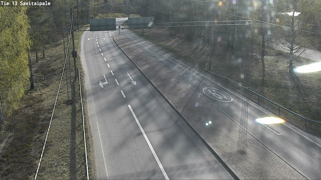 Weather Camera Image Väg 13 Savitaipale, Savitaipale, Etelä-Karjala