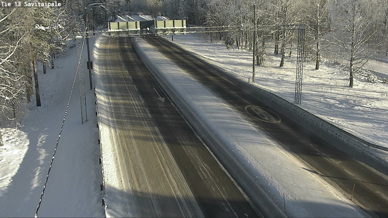 Weather Camera Image Väg 13 Savitaipale, Savitaipale, Etelä-Karjala