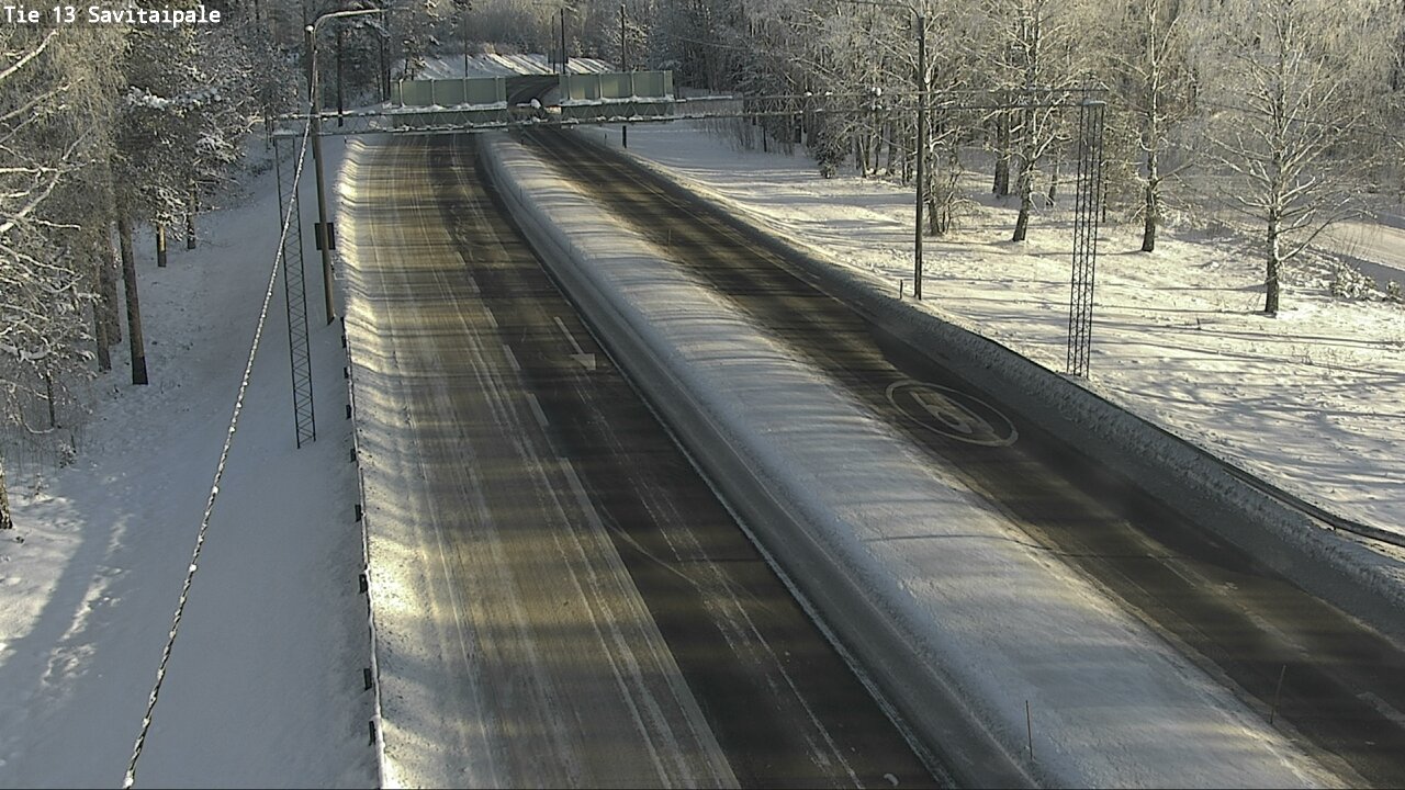 Weather Camera Image Väg 13 Savitaipale, Savitaipale, Etelä-Karjala