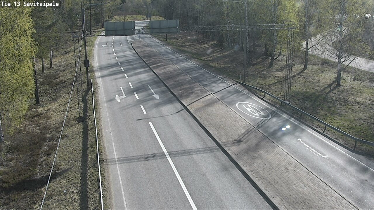 Weather Camera Image Väg 13 Savitaipale, Savitaipale, Etelä-Karjala