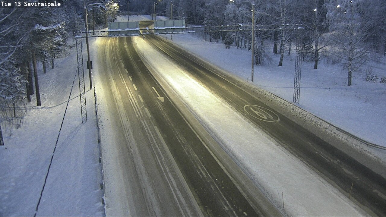 Weather Camera Image Väg 13 Savitaipale, Savitaipale, Etelä-Karjala