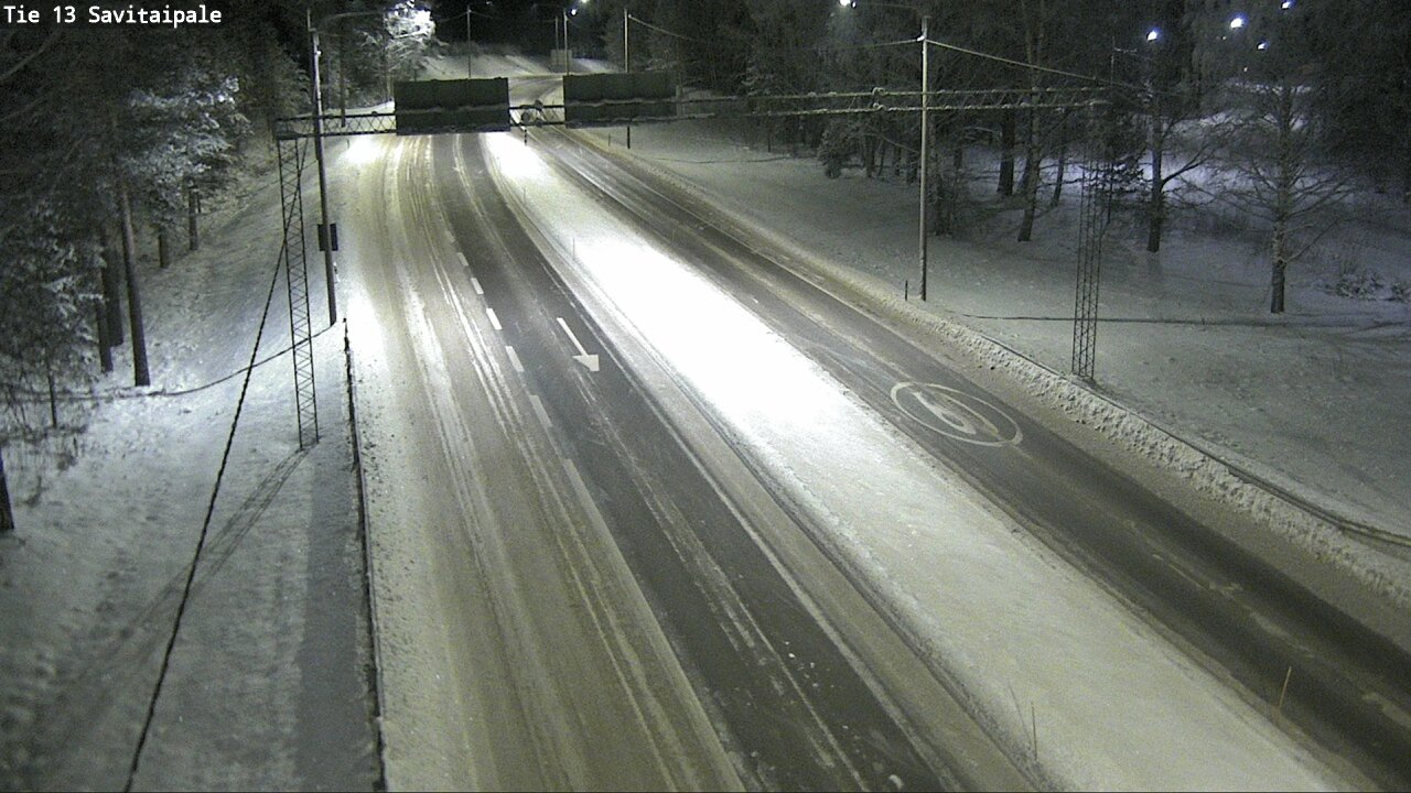 Weather Camera Image Väg 13 Savitaipale, Savitaipale, Etelä-Karjala