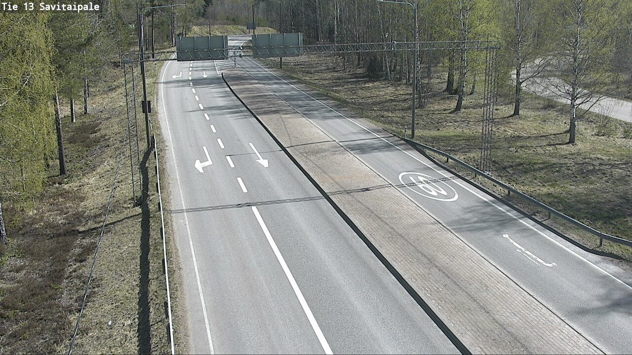 Weather Camera Image Väg 13 Savitaipale, Savitaipale, Etelä-Karjala