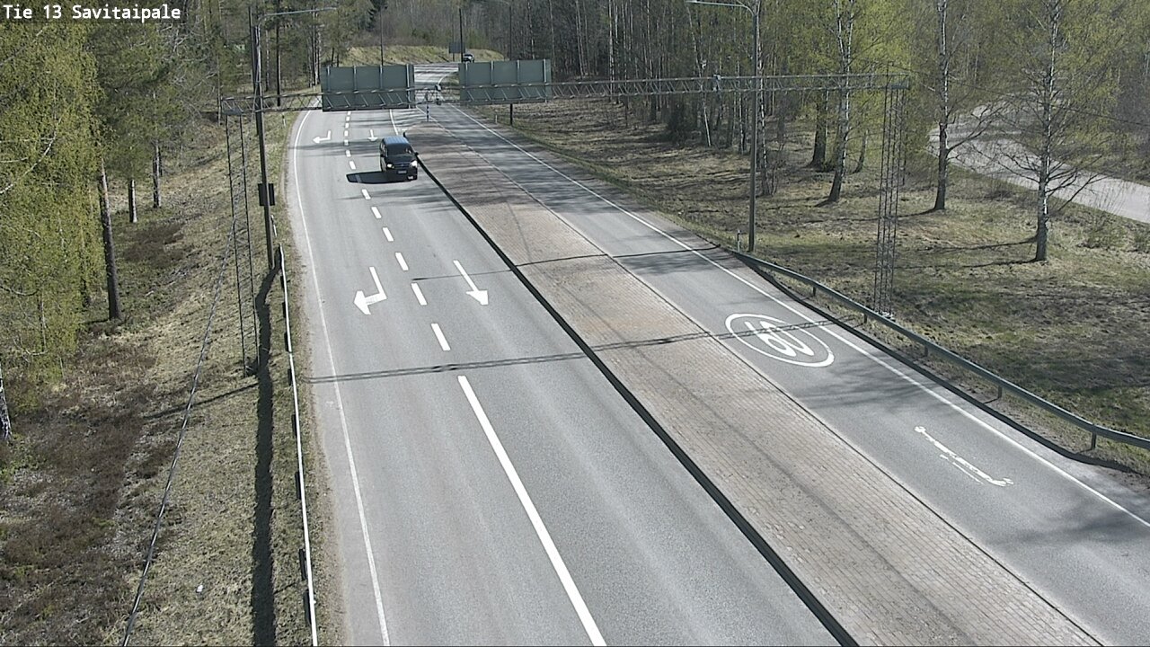 Weather Camera Image Väg 13 Savitaipale, Savitaipale, Etelä-Karjala