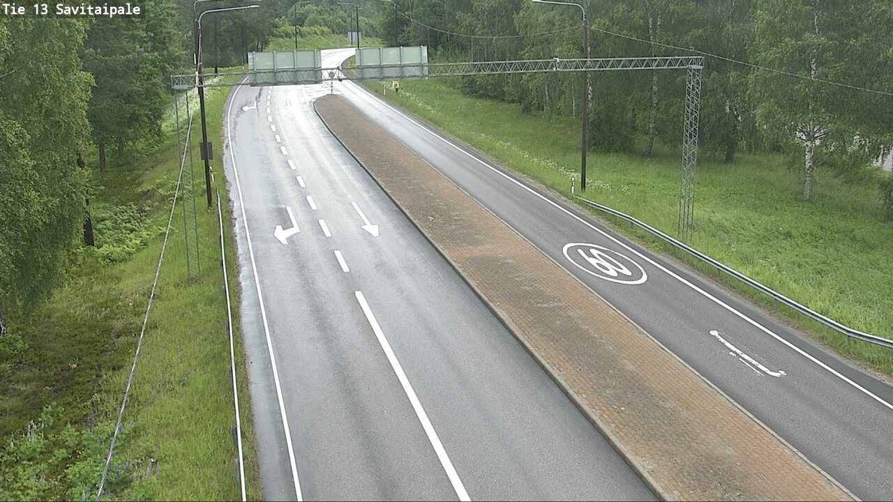 Weather Camera Image Väg 13 Savitaipale, Savitaipale, Etelä-Karjala