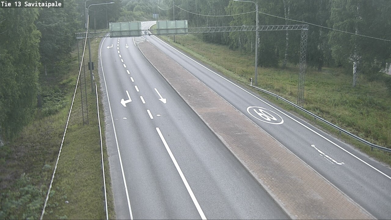 Weather Camera Image Väg 13 Savitaipale, Savitaipale, Etelä-Karjala