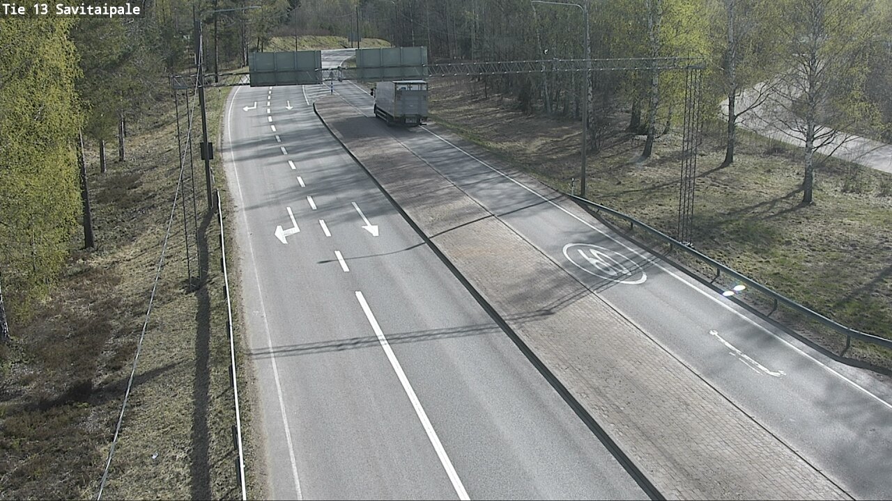 Weather Camera Image Väg 13 Savitaipale, Savitaipale, Etelä-Karjala