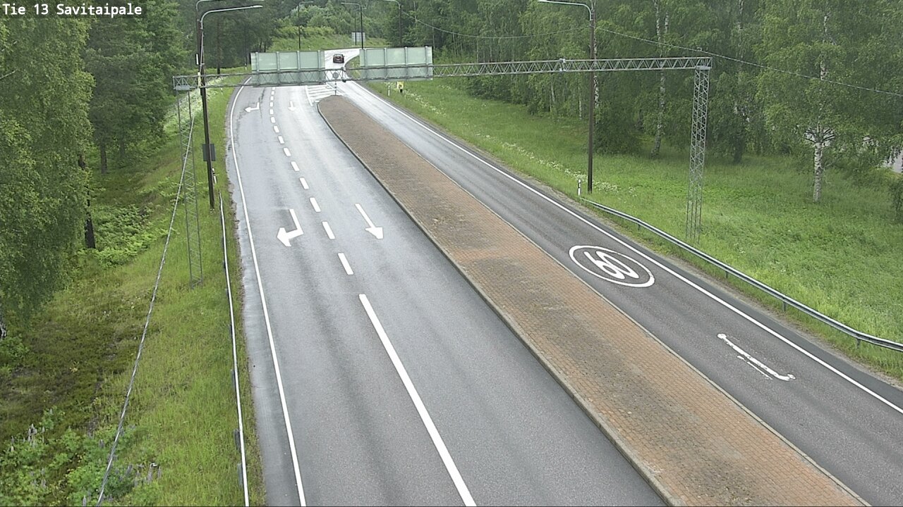 Weather Camera Image Väg 13 Savitaipale, Savitaipale, Etelä-Karjala