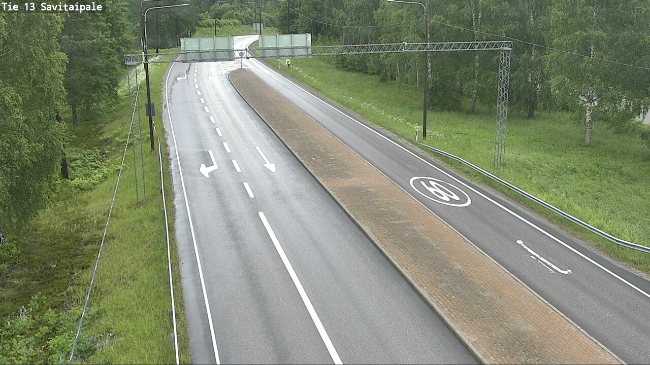 Weather Camera Image Väg 13 Savitaipale, Savitaipale, Etelä-Karjala