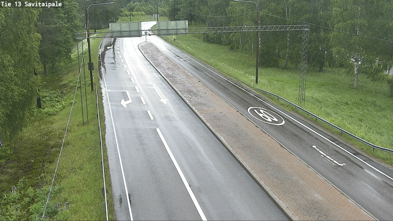 Weather Camera Image Väg 13 Savitaipale, Savitaipale, Etelä-Karjala